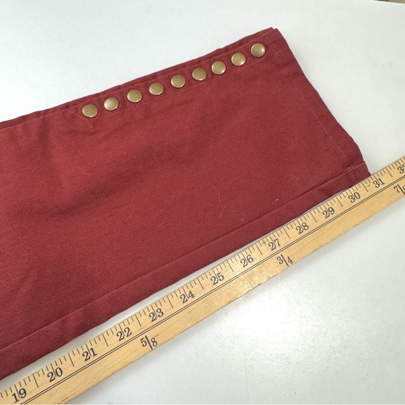 Soft Surroundings Metro Jeggings Rust Red Denim Pull On Pants Casual Sz M Tall - Picture 9 of 11